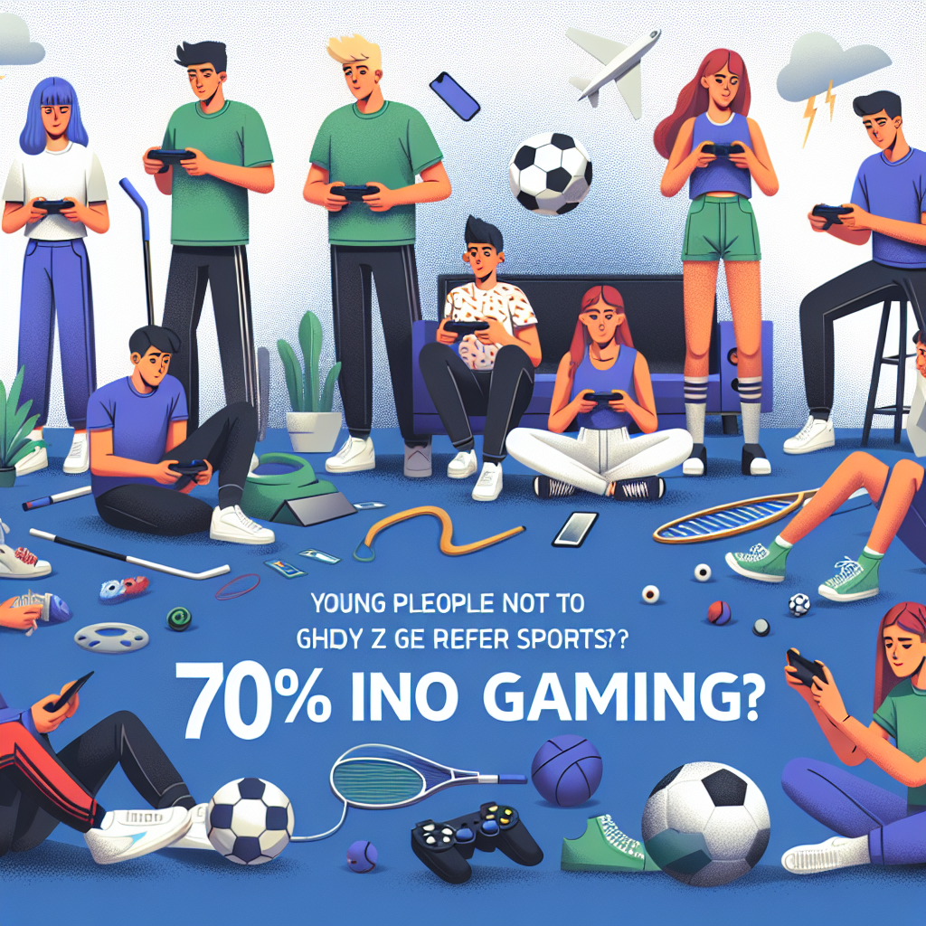 Anak Muda Malas Olahraga? Data Menunjukkan 70% Gen Z Lebih Suka Gaming!
