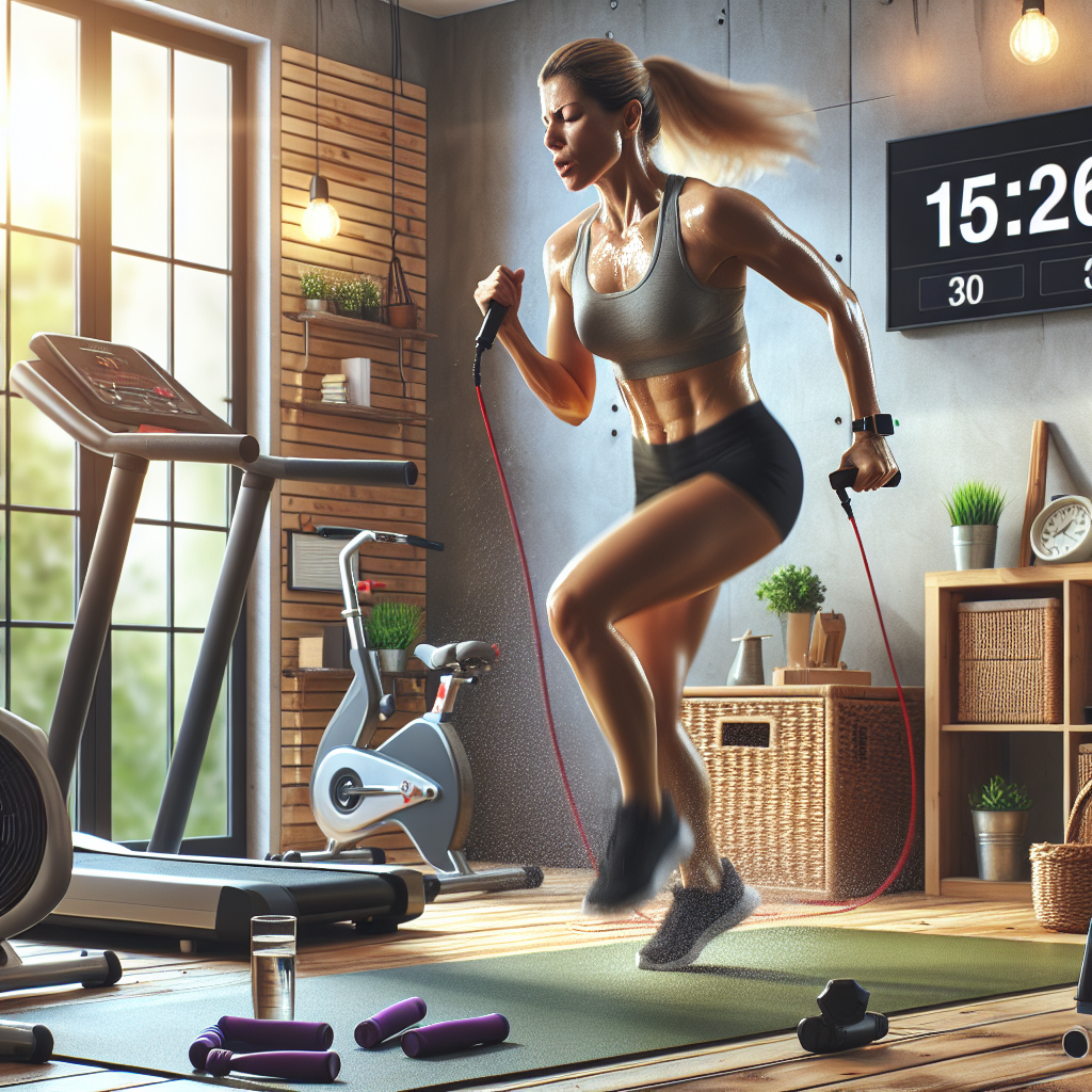 Latihan Kardio Efektif Cuma 15 Menit, Bakar Kalori Maksimal!